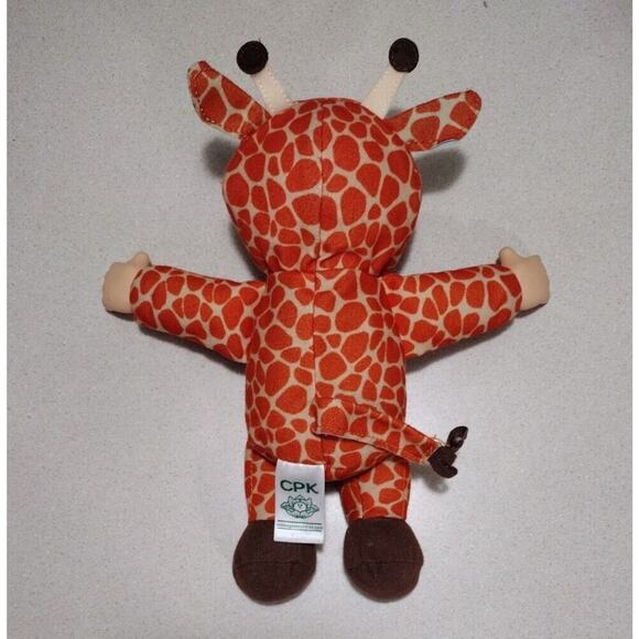 Cabbage Patch Kids Blue Ear Giraffe Onsie Doll Plush Toy Gift Collectors Rare